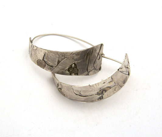Fused Texture Earring Series