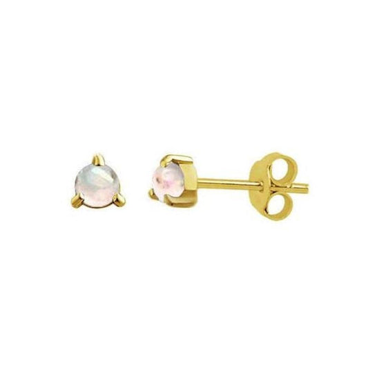 Opal Fire Studs