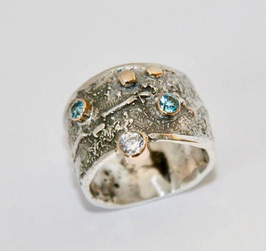 Reticulated ring series band