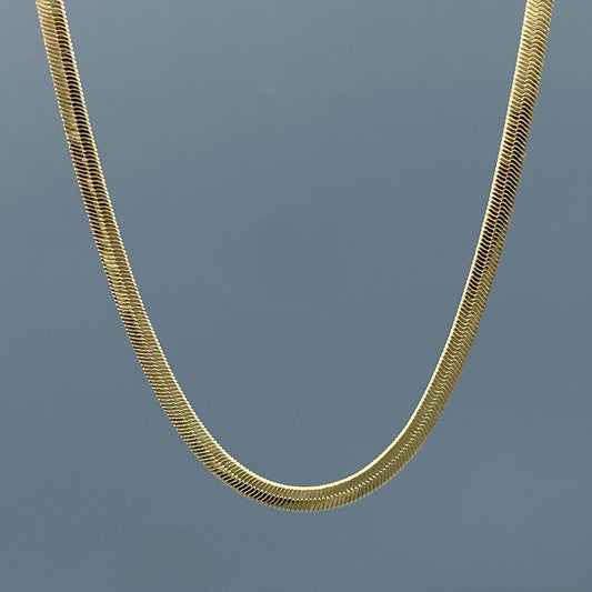 3mm Herringbone Chain Necklace